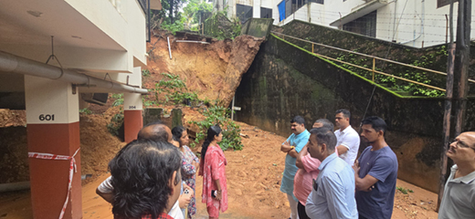 Landslide at Shivabhag
